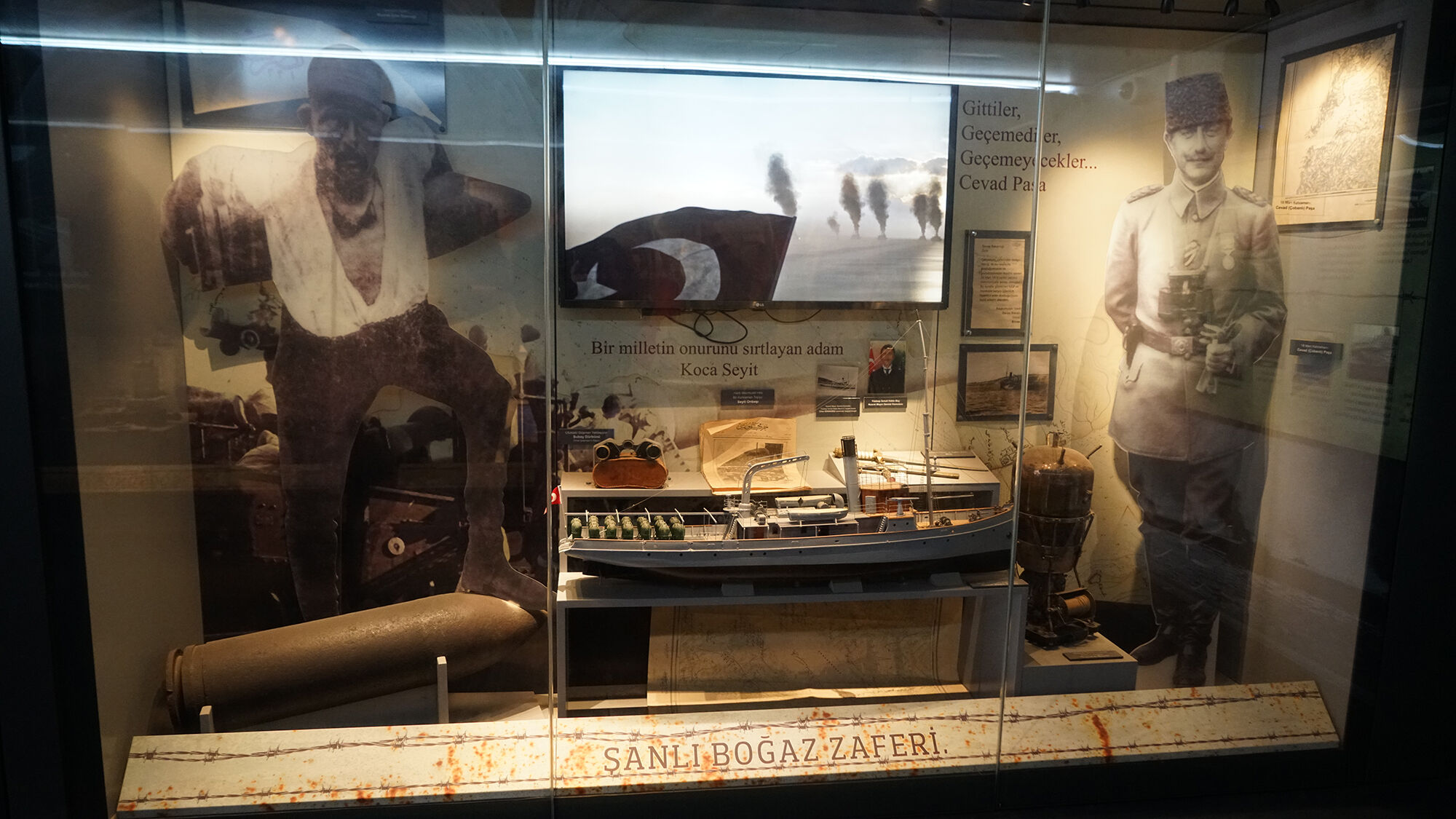 Çanakkale Savaşları Mobil Müzesi Kahramanmaraş’ta Ziyaretçilerini Ağırlıyor (1)