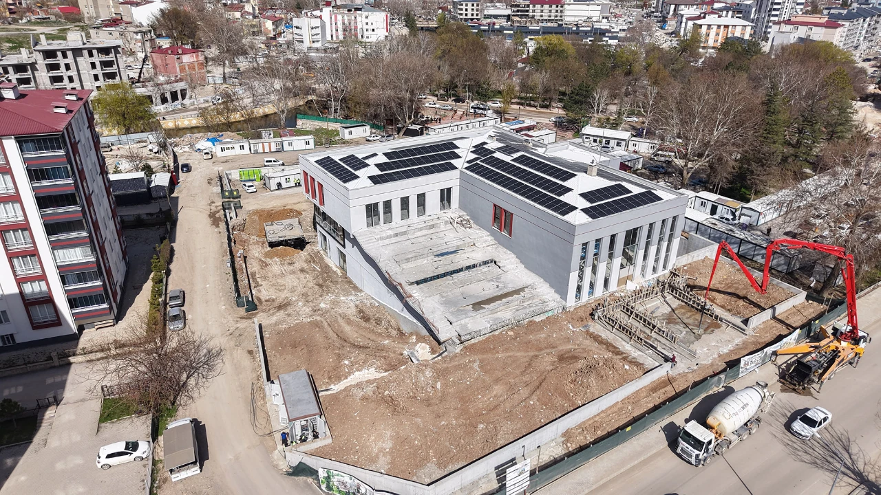 Elbistan Halk Kütüphanesi Inşaatında Sona Gelindi (4)