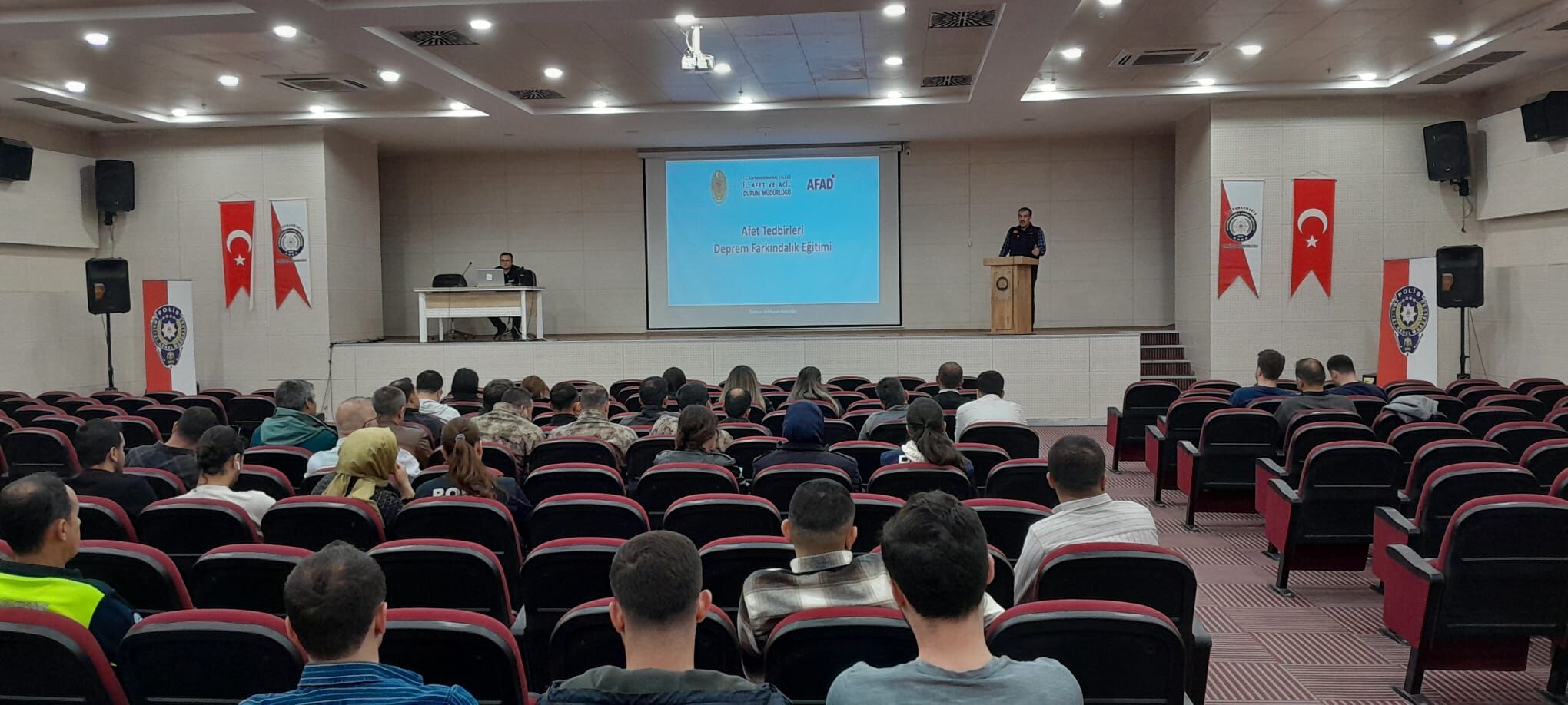 Kahramanmaraş AFAD emniyet personeline eğitim verdi1