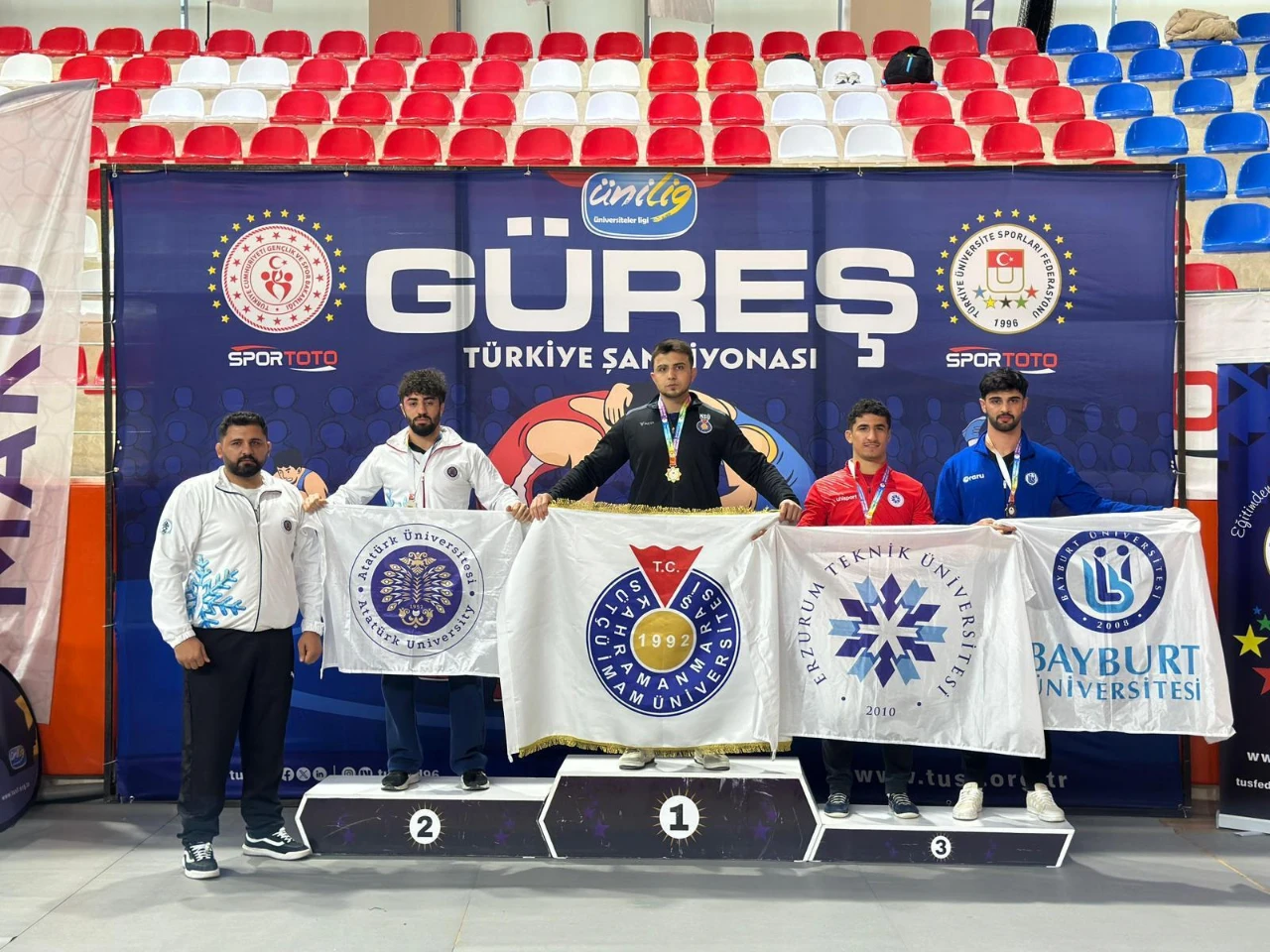 Kahramanmaraş Ksü Güreş Takımı Türkiye Şampiyonasında Zirveye Çıktı! (2)