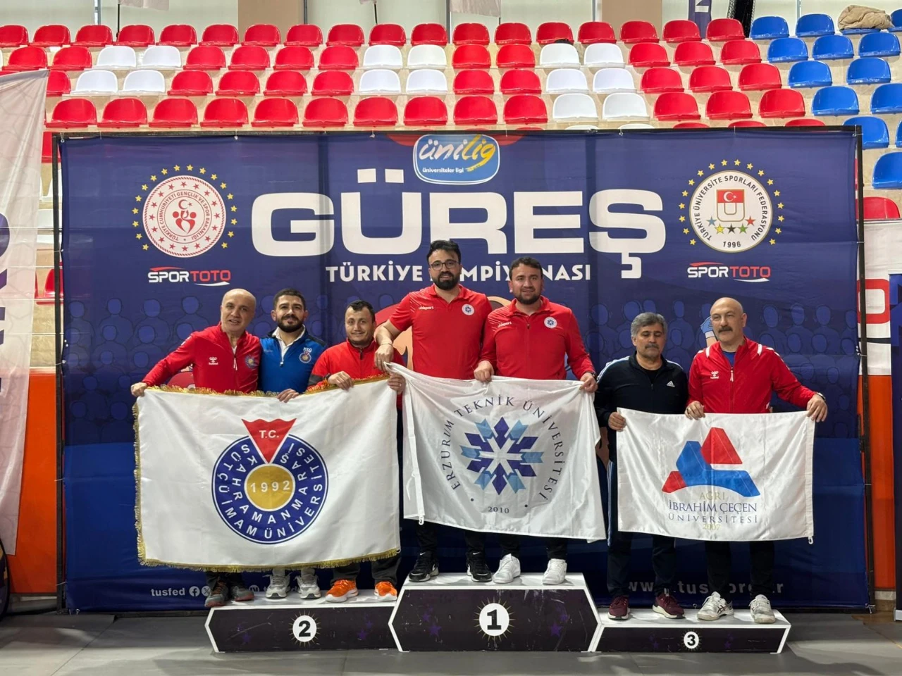 Kahramanmaraş Ksü Güreş Takımı Türkiye Şampiyonasında Zirveye Çıktı! (4)