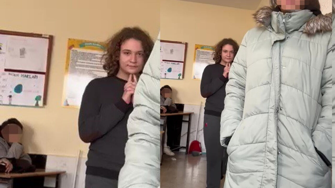 Kahramanmaraş saldırganının sınıftaki "garip" tavırları kamerada