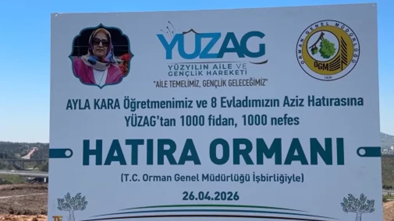Kahramanmaraş Şehitleri Için Hatıra Ormanı Kuruldu (1)