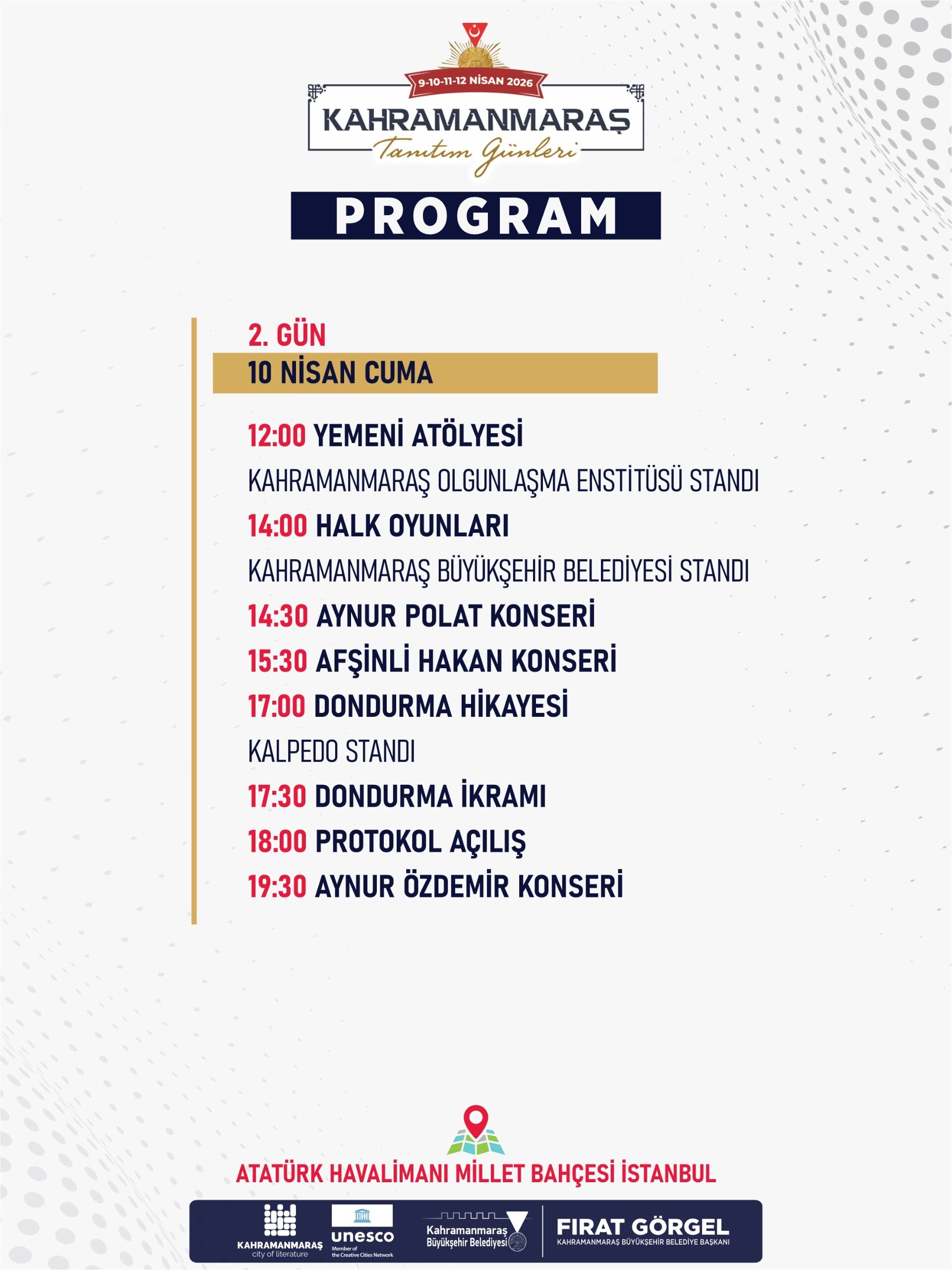 Kahramanmaraş Tanıtım Günleri İstanbul’da Başlıyor 4 Gün Sürecek (4)