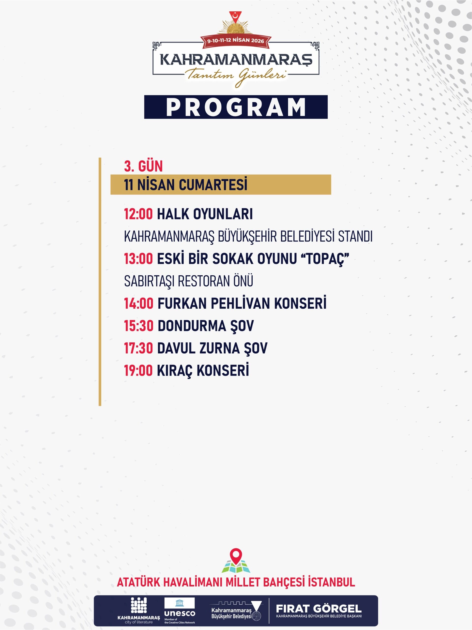 Kahramanmaraş Tanıtım Günleri İstanbul’da Başlıyor 4 Gün Sürecek (5)