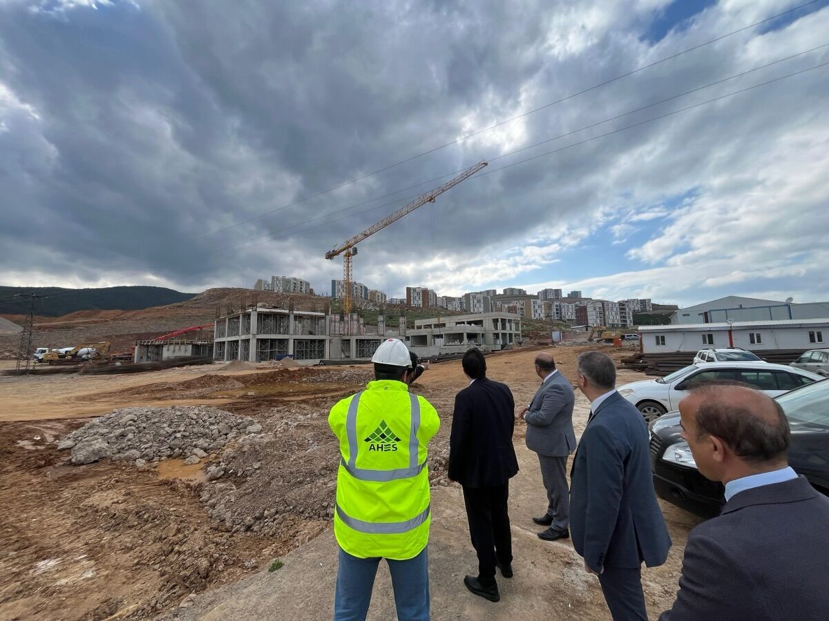 Kahramanmaraş’ta 1000 Yataklı Şehir Hastanesi Hızla Yükseliyor (2)