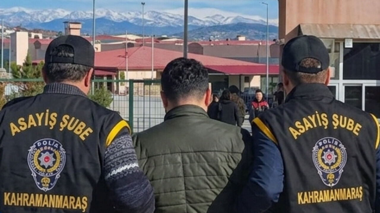 Kahramanmaraş’ta 18 yıl hapis cezası olan hırsız yakalandı