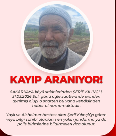 Kahramanmaraş’ta Acil Duyuru Bu Kişiyi Görenler Yetkililere Bildirsin (2)