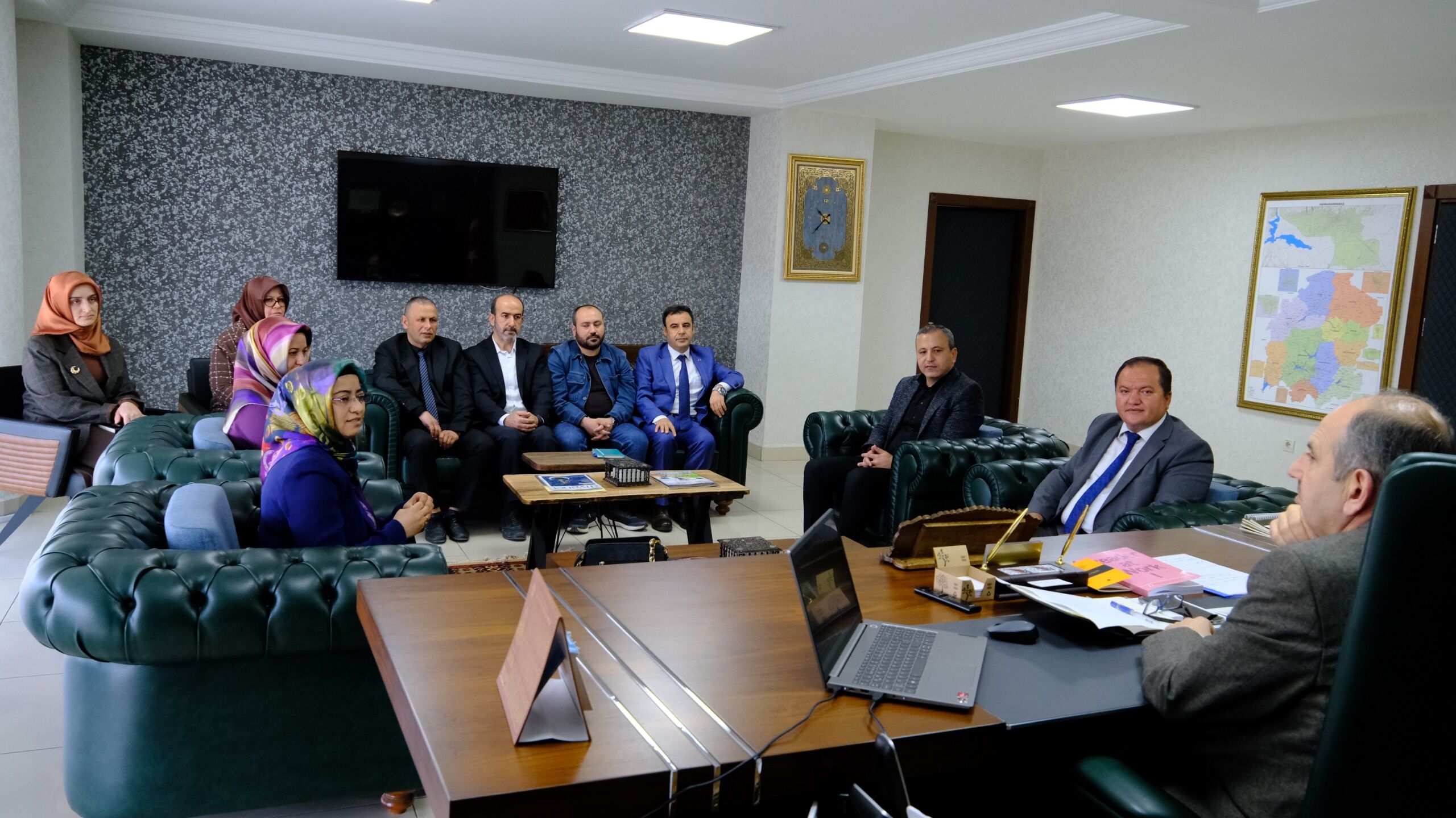 Kahramanmaraş’ta Çedes Koordinatörlerinden İl Müftüsü Güller’e Ziyaret!-1