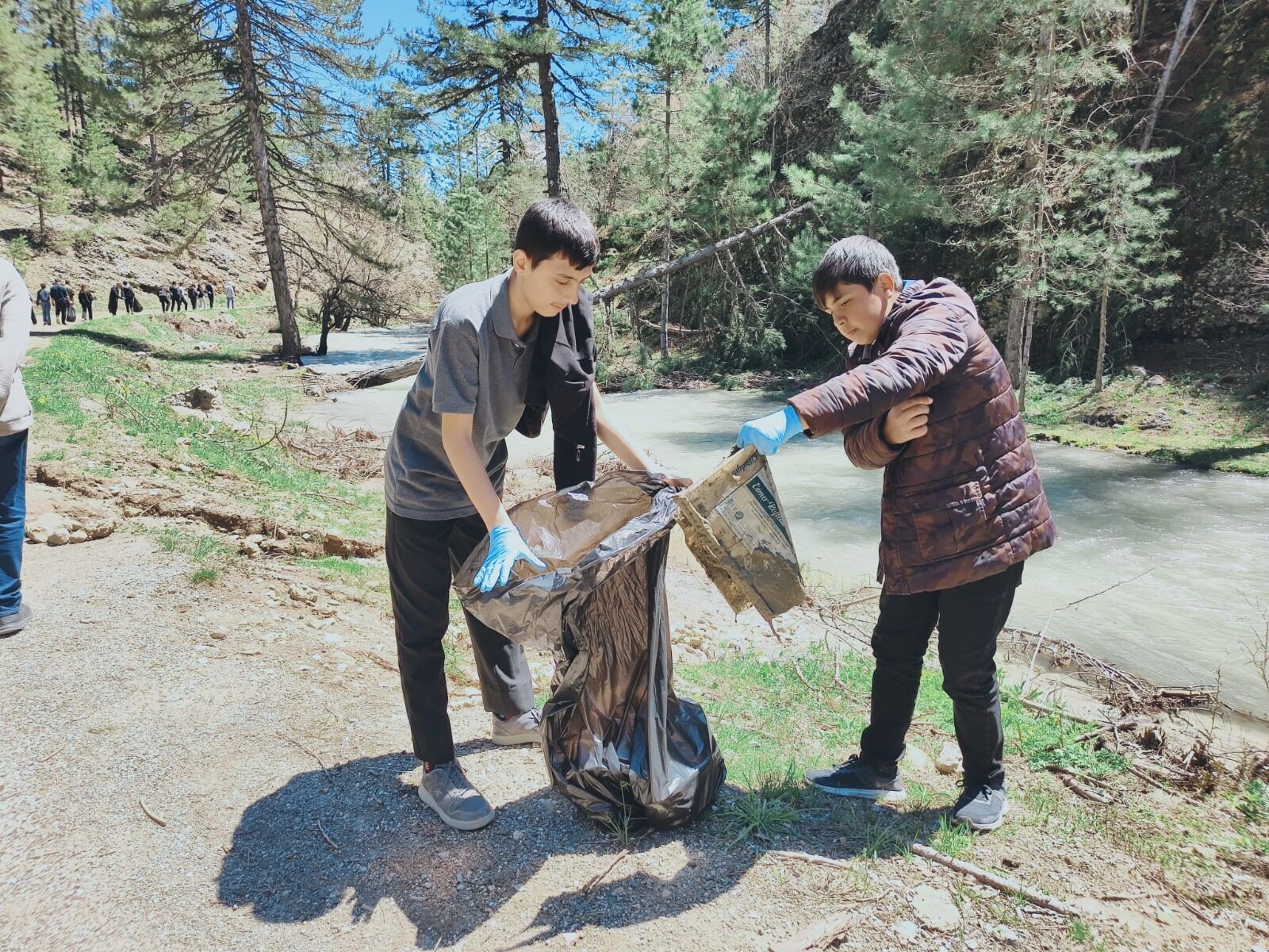 Kahramanmaraş’ta Geben Vadisi Pırıl Pırıl Oldu (1)