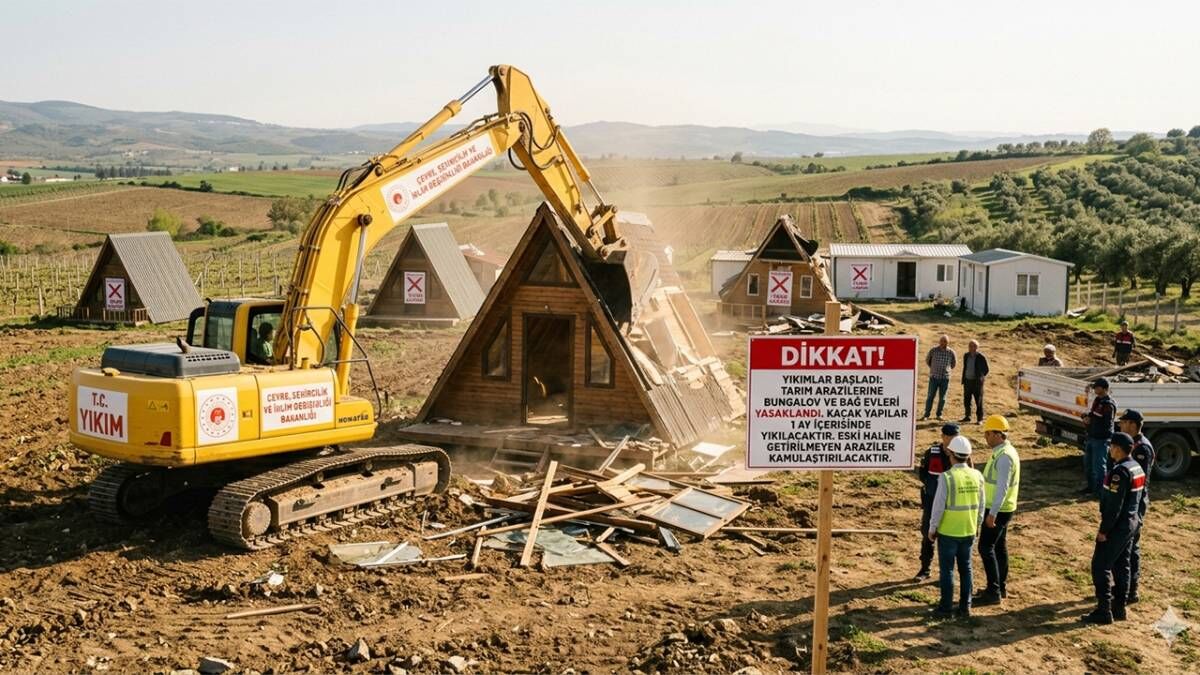 Kahramanmaraş’ta Kaçak Yapılar 1 Ay İçinde Yıkılacak