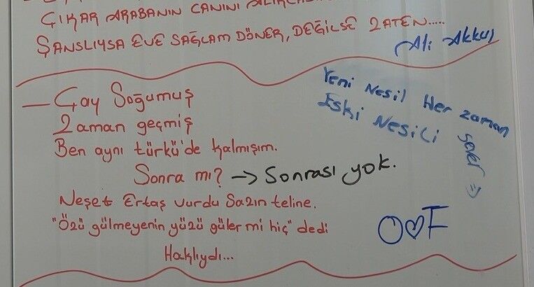 Kahramanmaraş'ta Konteynerdeki Çiğ Köftecinin Duvarları 'Duygu Duvarı'na Dönüştü (4)