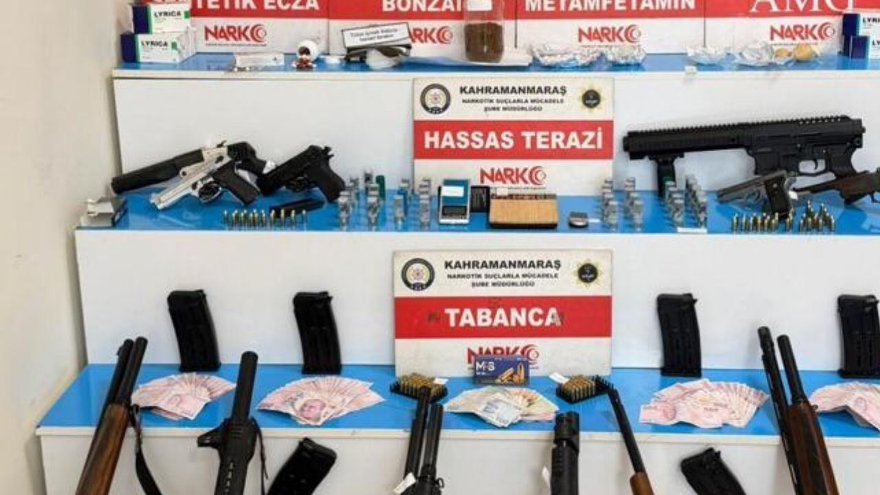 Kahramanmaraş’ta Narkotik Operasyonu 58 Şüpheli Gözaltına Alındı (2)