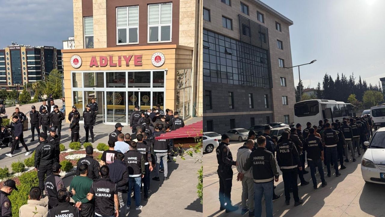 Kahramanmaraş'ta narkotik operasyonunda 6 kişi tutuklandı