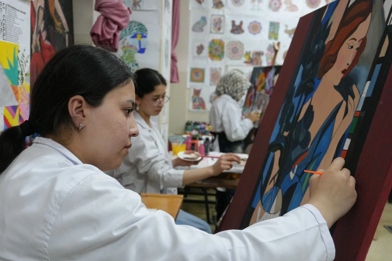 Kahramanmaraş’ta Öğrenciler Sanatla Buluştu! (1)