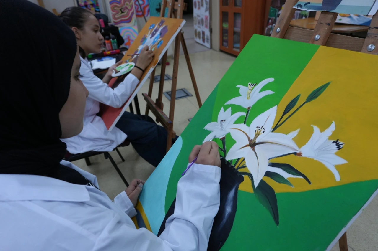 Kahramanmaraş’ta Öğrenciler Sanatla Buluştu! (4)