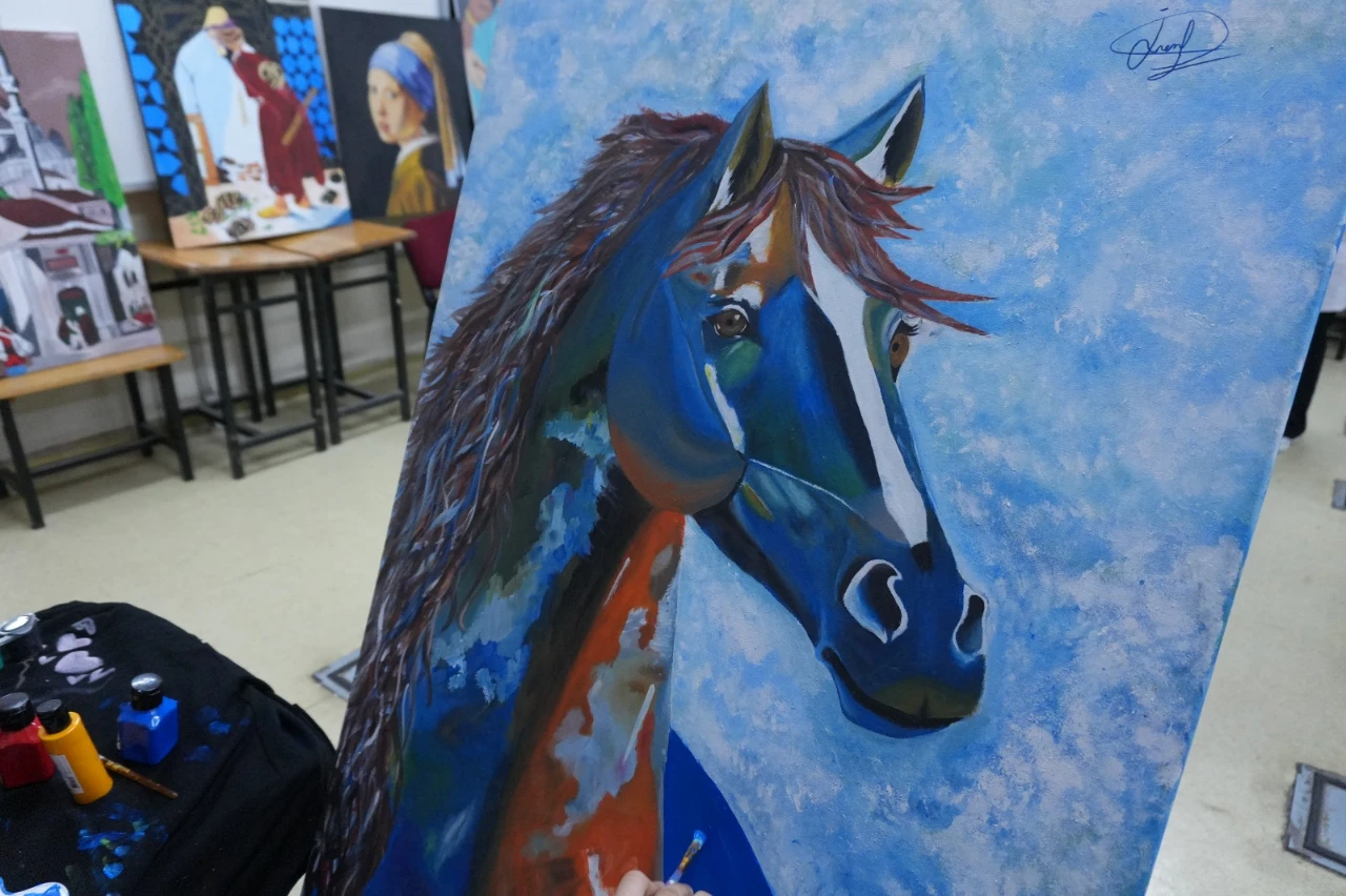 Kahramanmaraş’ta Öğrenciler Sanatla Buluştu! (5)