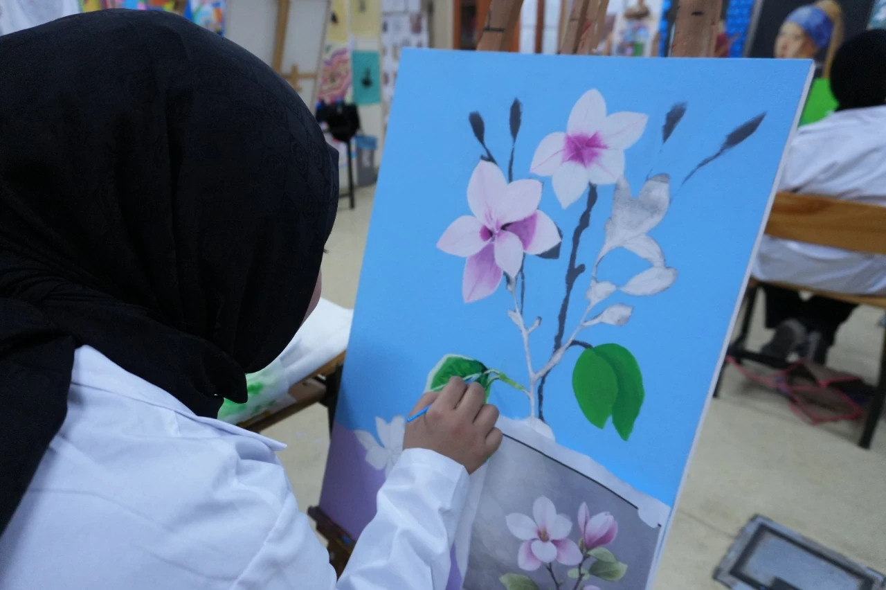 Kahramanmaraş’ta Öğrenciler Sanatla Buluştu! (6)