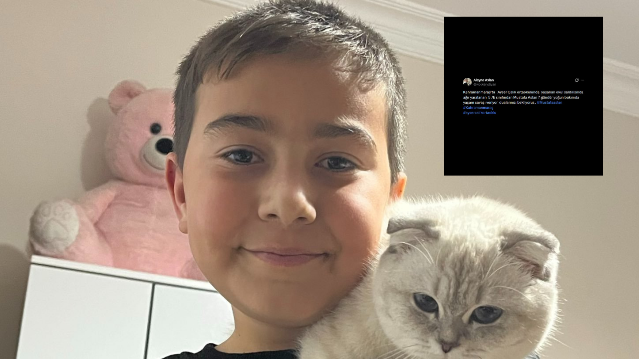 Kahramanmaraş’ta Okul Saldırısında Ağır Yaralanan Mustafa Aslan 7 Gündür Yoğun Bakımda