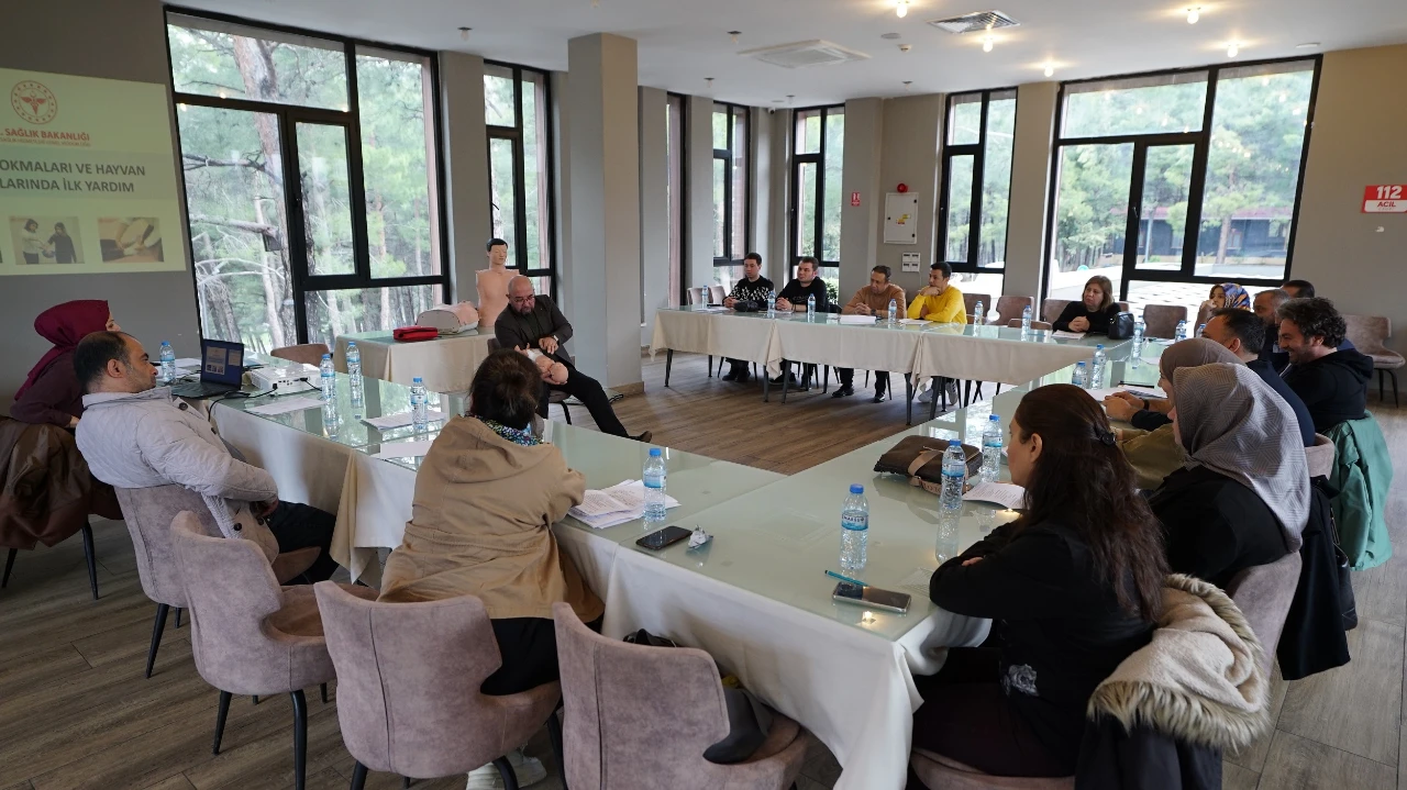 Kahramanmaraş'ta Personelden Hayat Kurtaran Müdahale Eğitimi! (1)