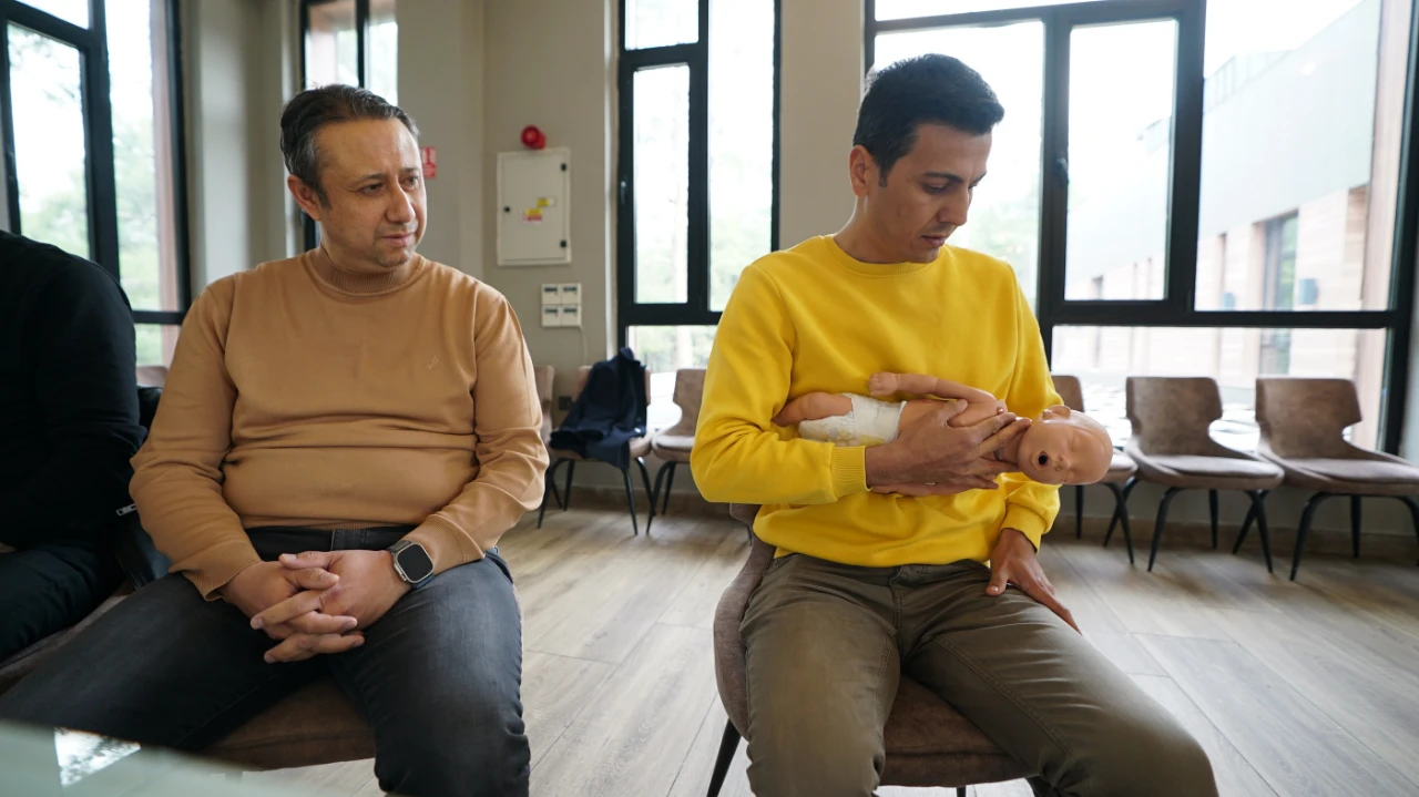 Kahramanmaraş'ta Personelden Hayat Kurtaran Müdahale Eğitimi! (4)