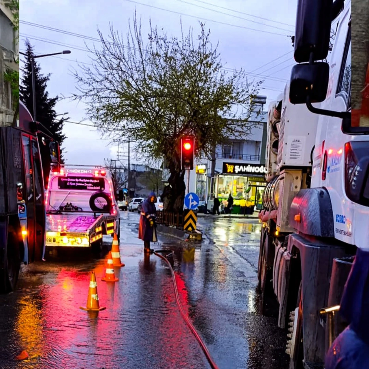 Kahramanmaraş’ta Sağanak Sonrası Dev Temizlik Seferberliği! (4)