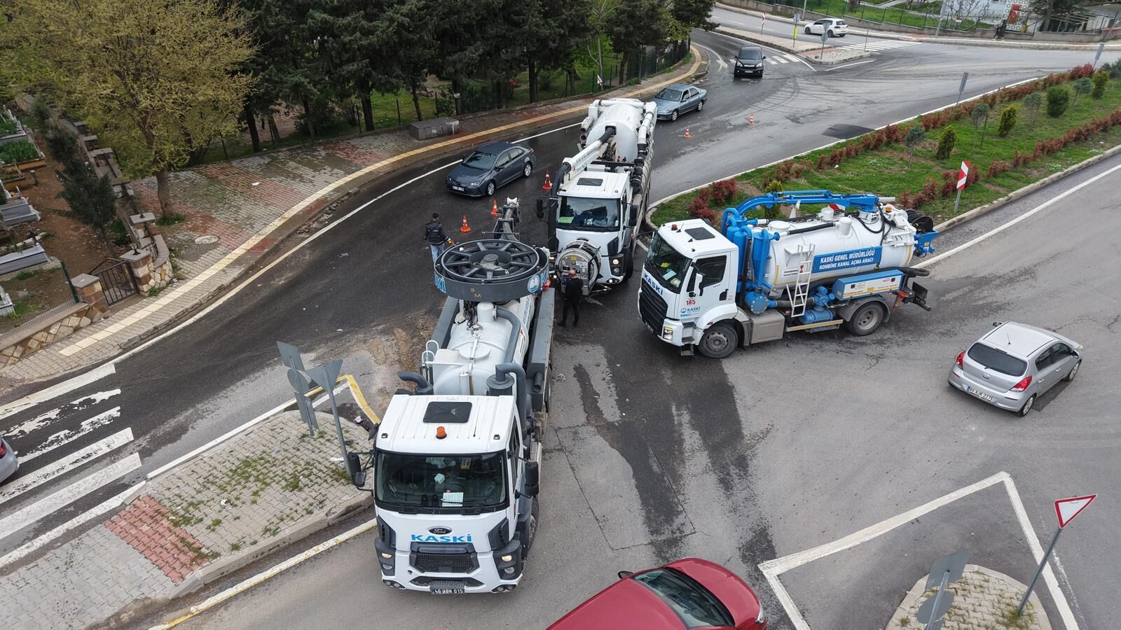 Kahramanmaraş’ta Sağanak Yağış Sonrası Ekipler Seferber Oldu (2)