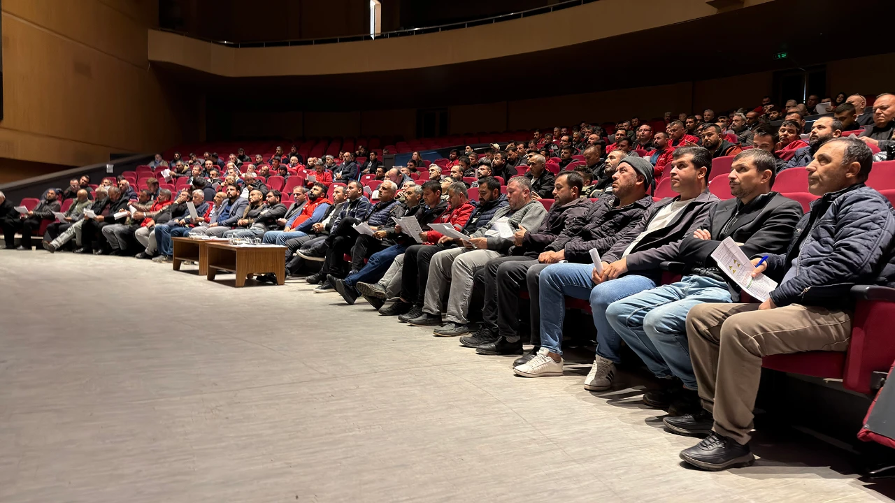 Kahramanmaraş’ta Saha Personeline Iş Güvenliği Eğitimi Verildi (2)