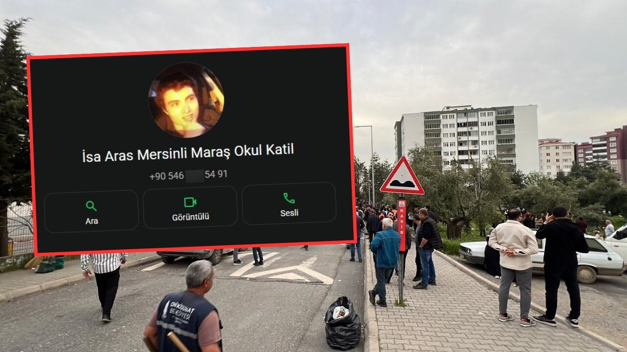 Kahramanmaraş'ta saldırganın WhatsApp profilinde seri katil fotoğrafı çıktı!