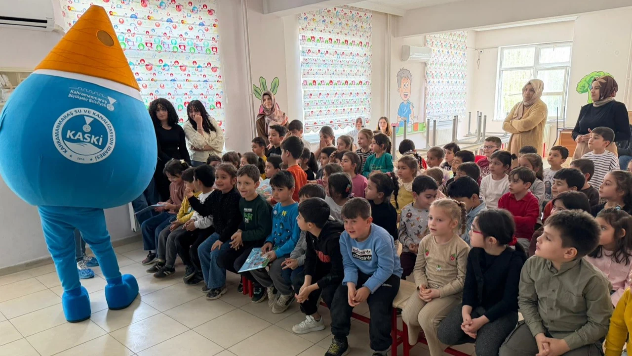 Kahramanmaraş'ta Su Bilinci! Minikler Tasarrufu Öğreniyor (2)