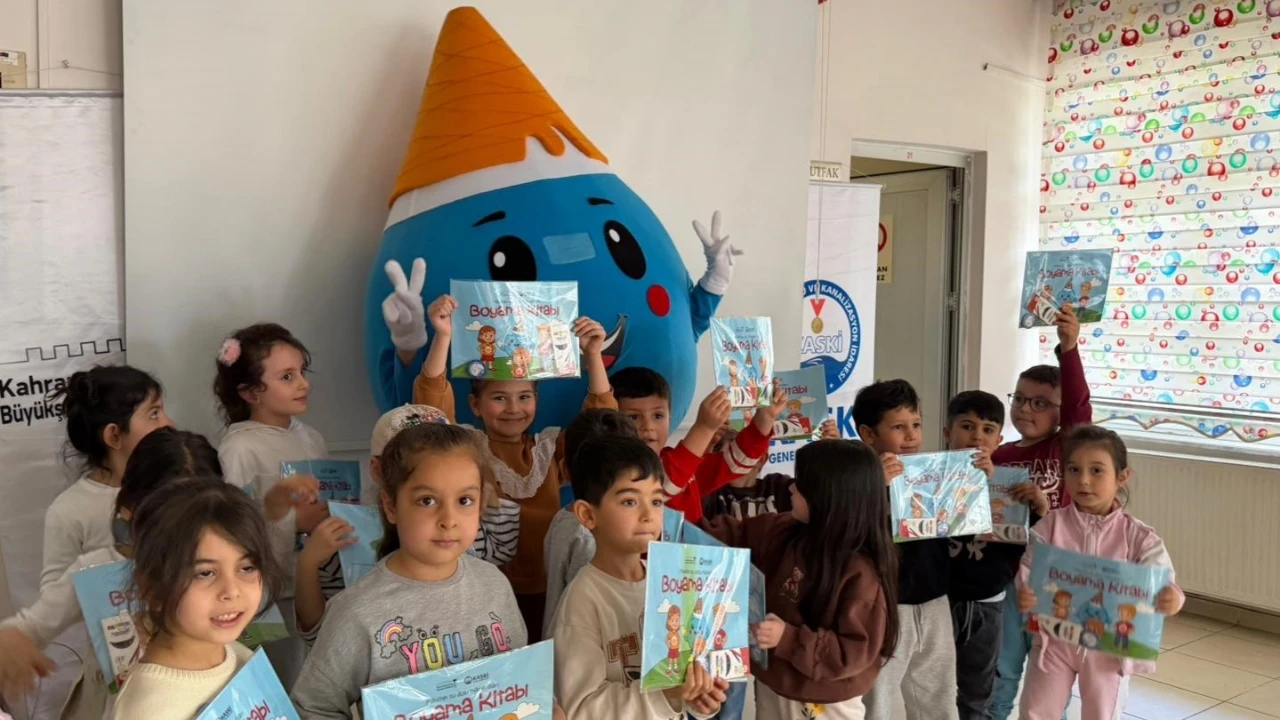 Kahramanmaraş'ta Su Bilinci! Minikler Tasarrufu Öğreniyor (5)