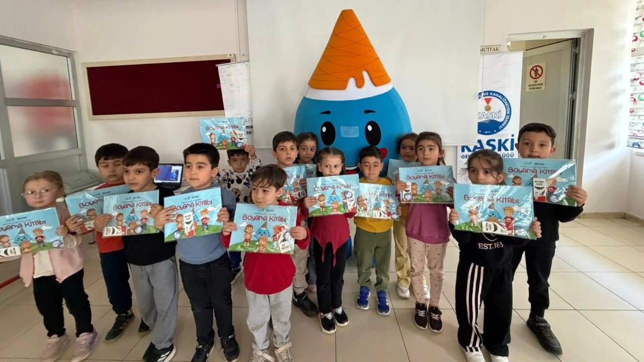 Kahramanmaraş'ta Su Bilinci! Minikler Tasarrufu Öğreniyor (8)