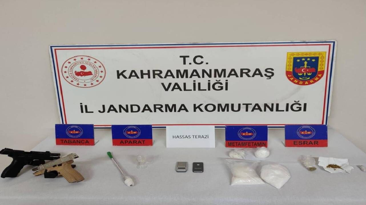 Kahramanmaraş’ta Uyuştur Cu Operasyonu 3 Zehir Taciri Tutuklandı