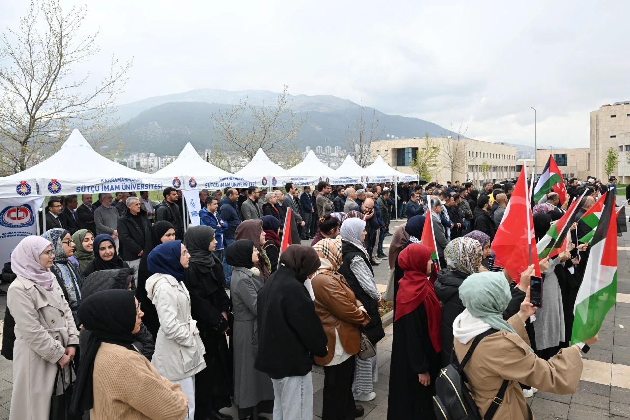 Ksü'de İşgale Son Esirlere Özgürlük Eylemi Düzenlendi! (14)