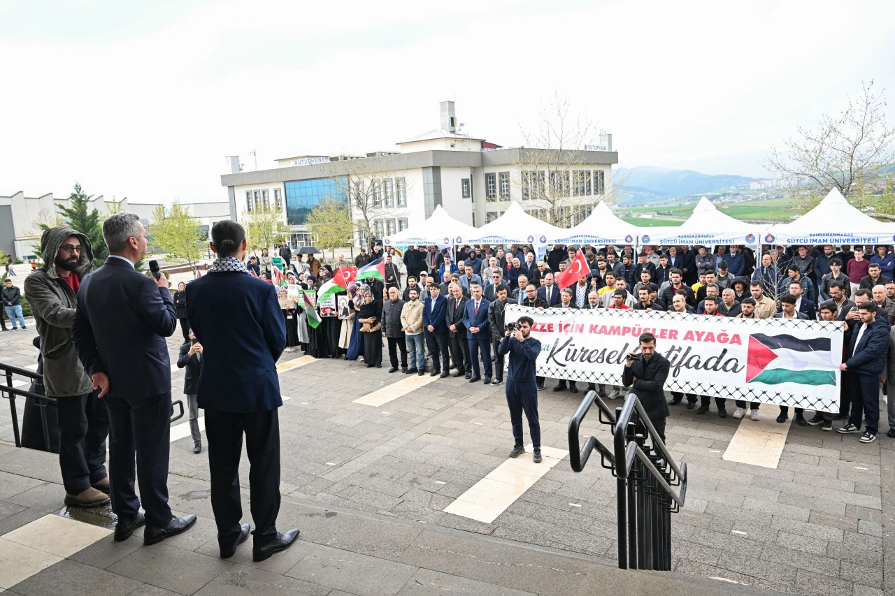 Ksü'de İşgale Son Esirlere Özgürlük Eylemi Düzenlendi! (9)