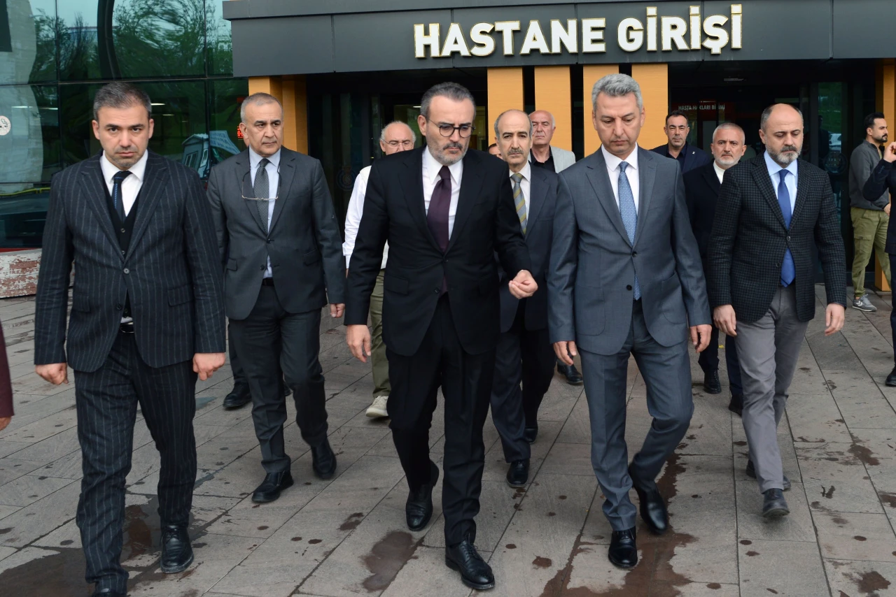 Mahir Ünal'dan Yaralı Öğrencilere Ksü'de Ziyaret! (3)