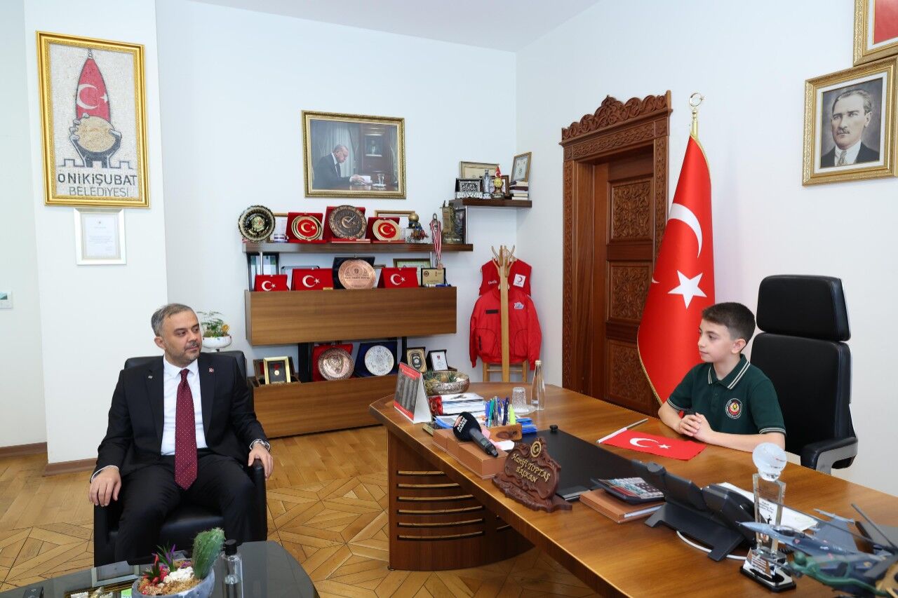 Onikişubat Belediye Başkanı Makamını Halil Sami'ye Devretti! (6)