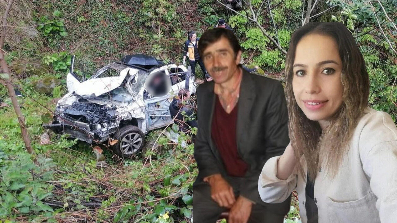 Ordu Kabadüz'de facia! Baba ve kızı öldü