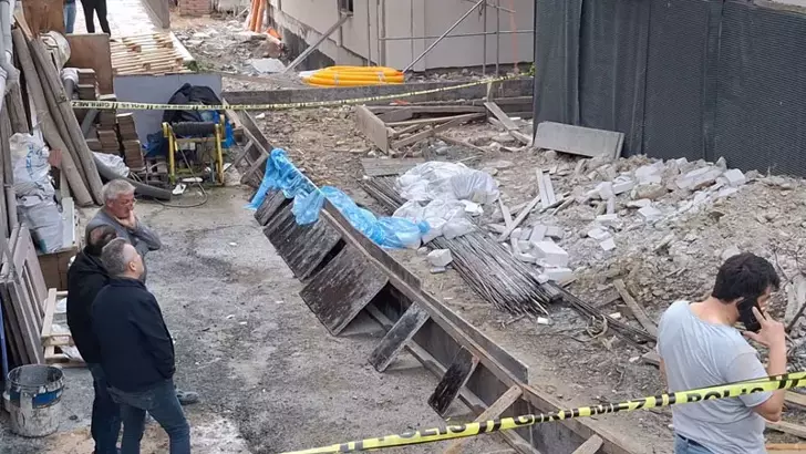 Şantiye şefi 5’inci kattan düşerek hayatını kaybetti