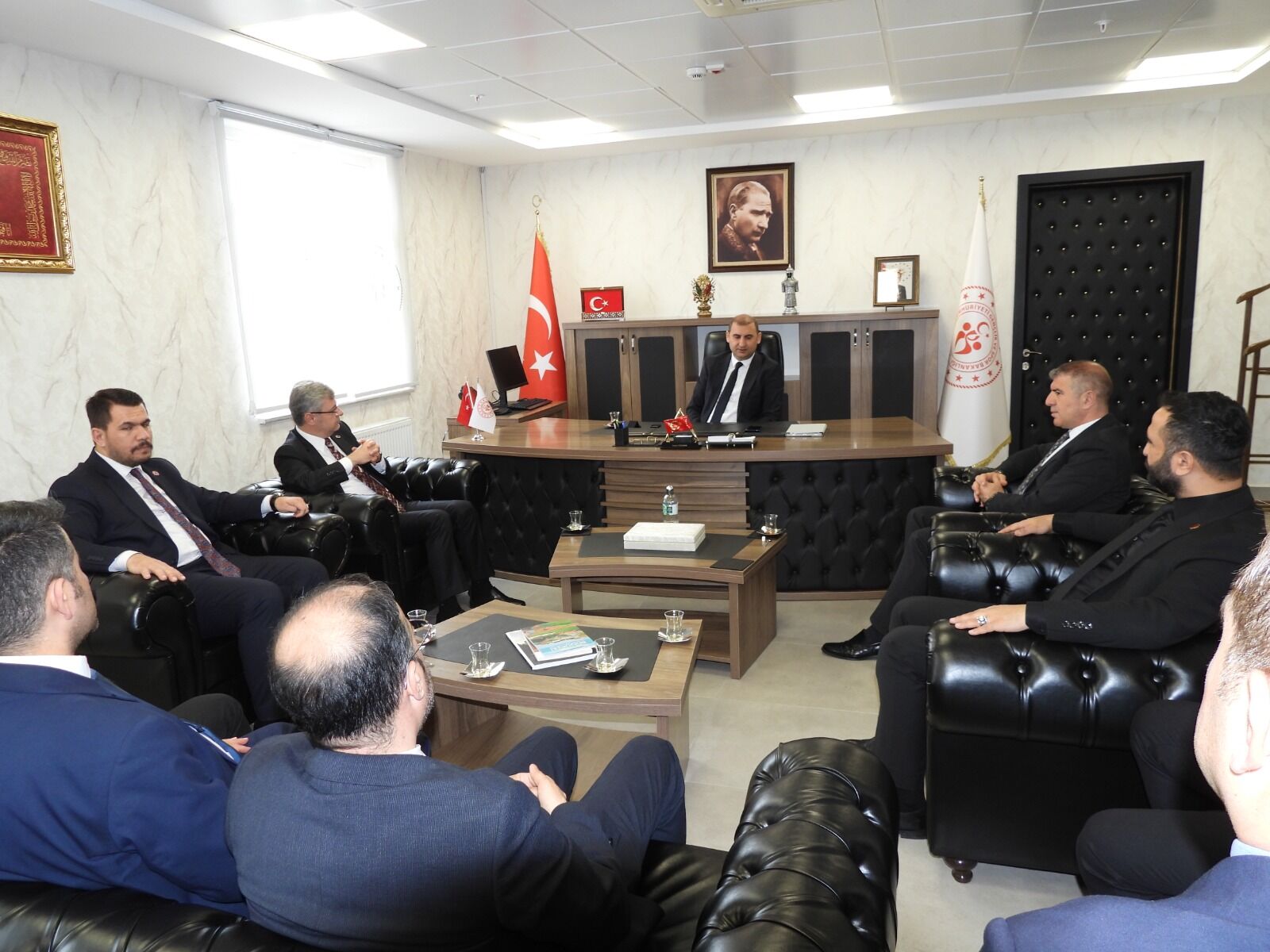 Türk Büro Sen’den Gençlik Ve Spor İl Müdürü Yasin Özdemir’e Ziyaret (2)