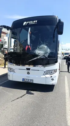 Yolun karşısına geçerken otobüsün çarptığı Hamza öldü