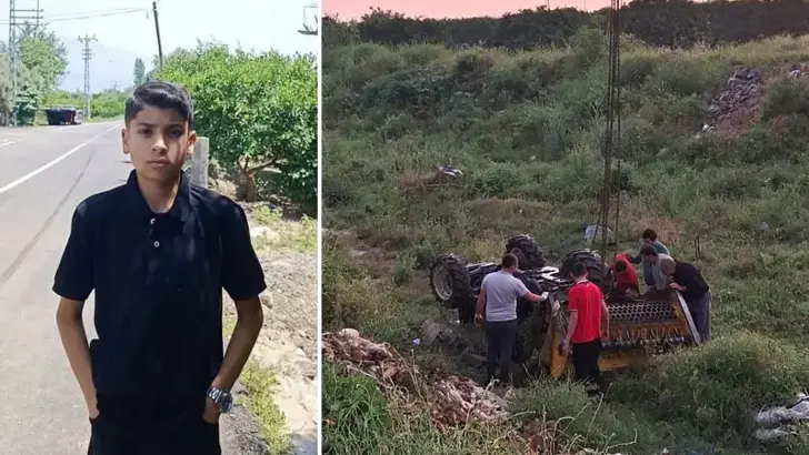 Feci kaza: Traktörün altında kalan 15 yaşındaki çocuk hayatını kaybetti