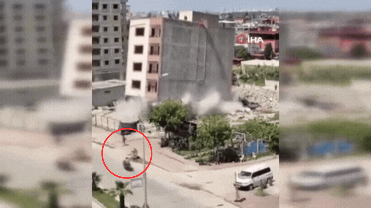 Adana’daki kontrollü yıkımla ilgili 1 kişi tutuklandı!