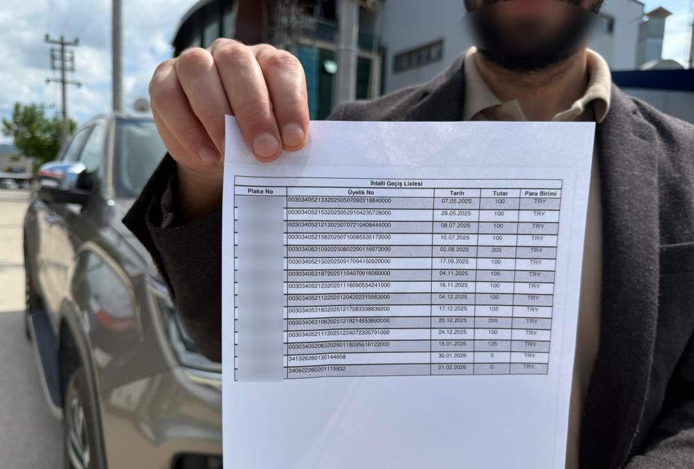 Şehir dışına bile çıkmayan araca, İstanbul’dan otoban cezası ve icra şoku-1