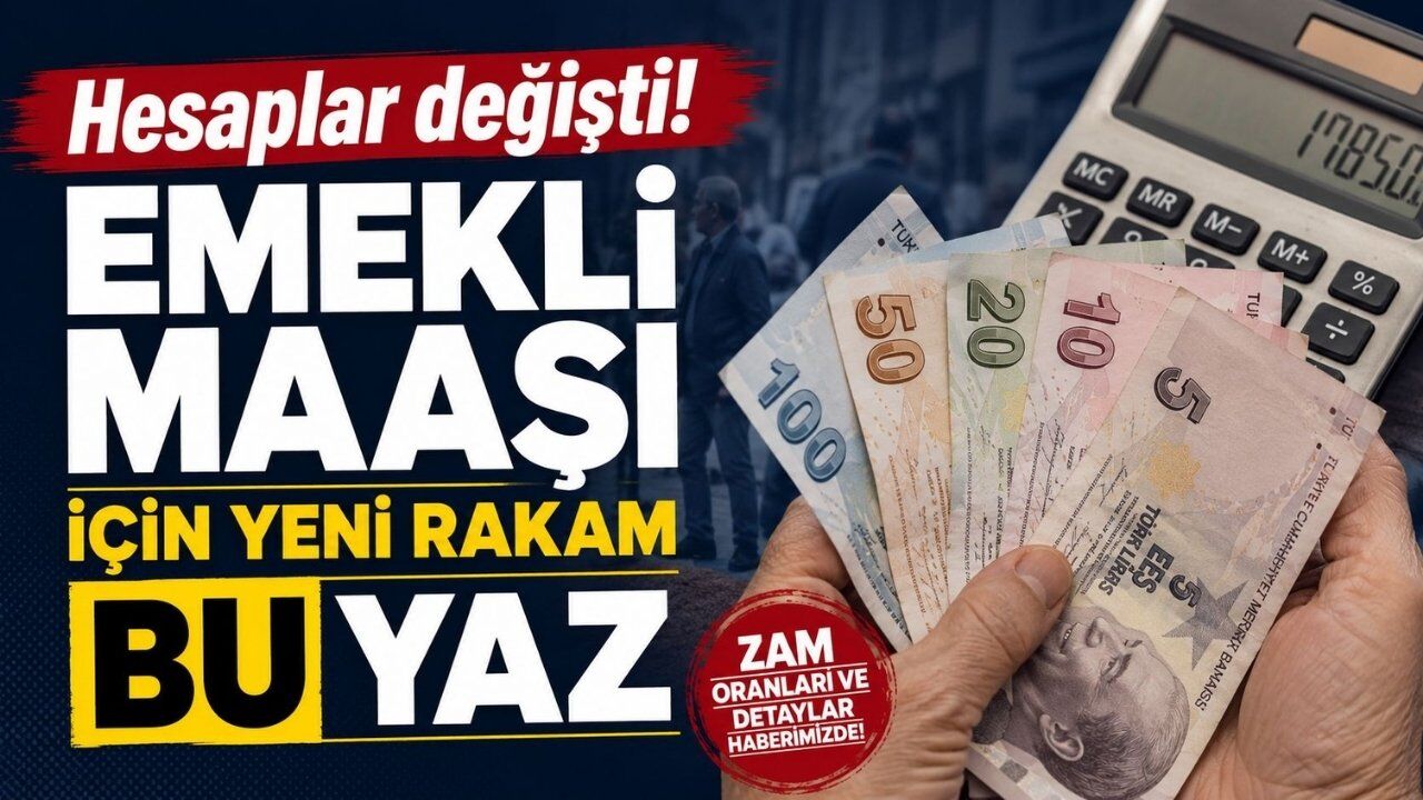 Hesaplar değişti! Emekli maaşı için yeni rakam