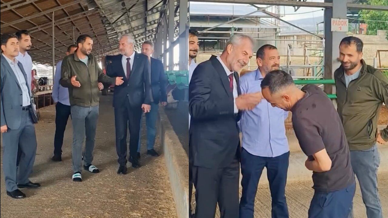 İl Başkanı Kayıran kurban yetiştiricileri ile buluştu