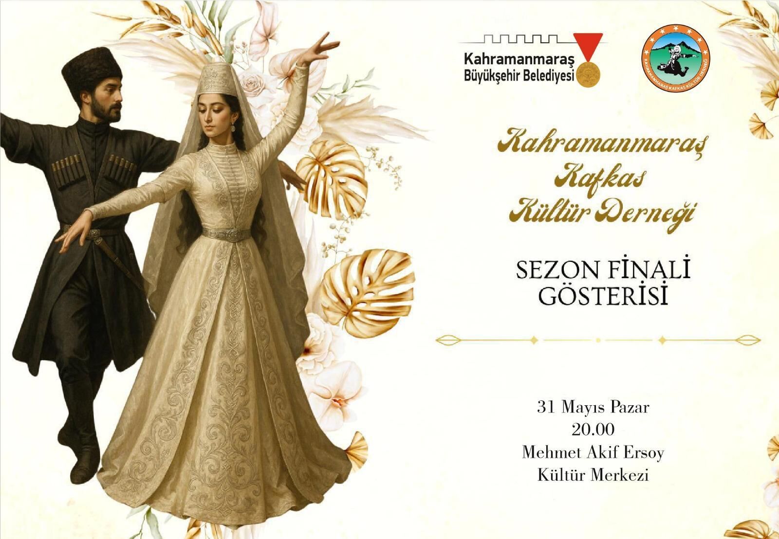Kafkas Kültürünün Eşsiz Ritmi Kahramanmaraş’ta Sahne Alacak-1