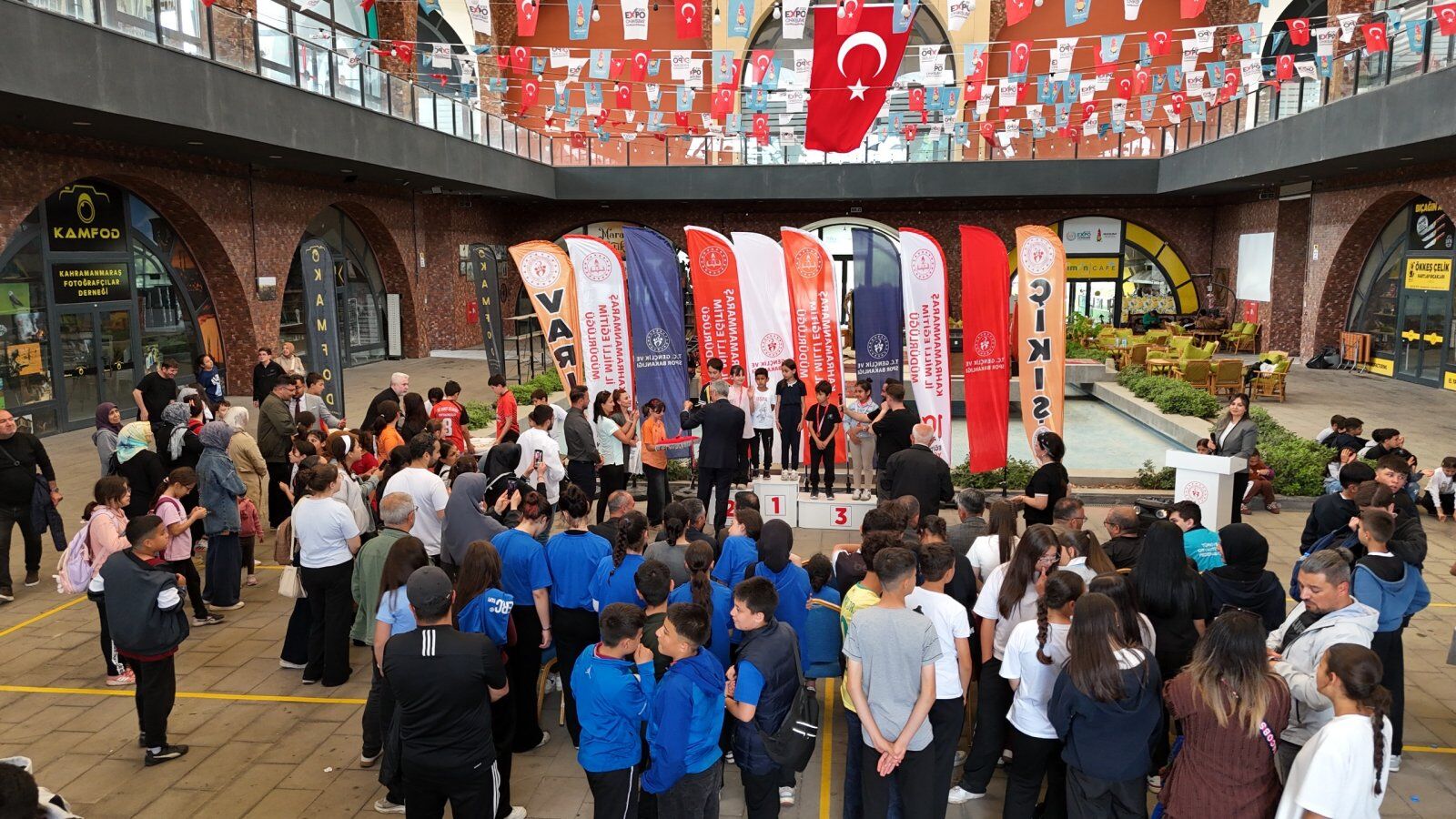 Kahramanmaraş Expo Alanı’nda 532 Öğrencinin Katıldığı Oryantiring Yarışması Düzenlendi (2)