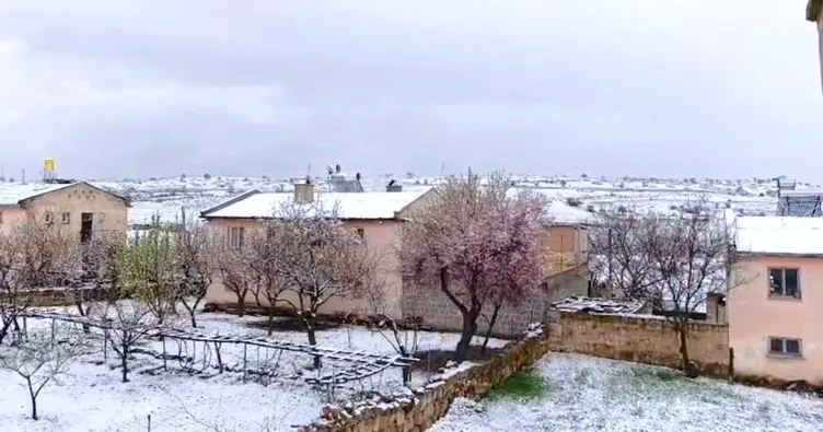 Kahramanmaraş Kayseri Yolunda Sürücülere Kar Uyarısı-1