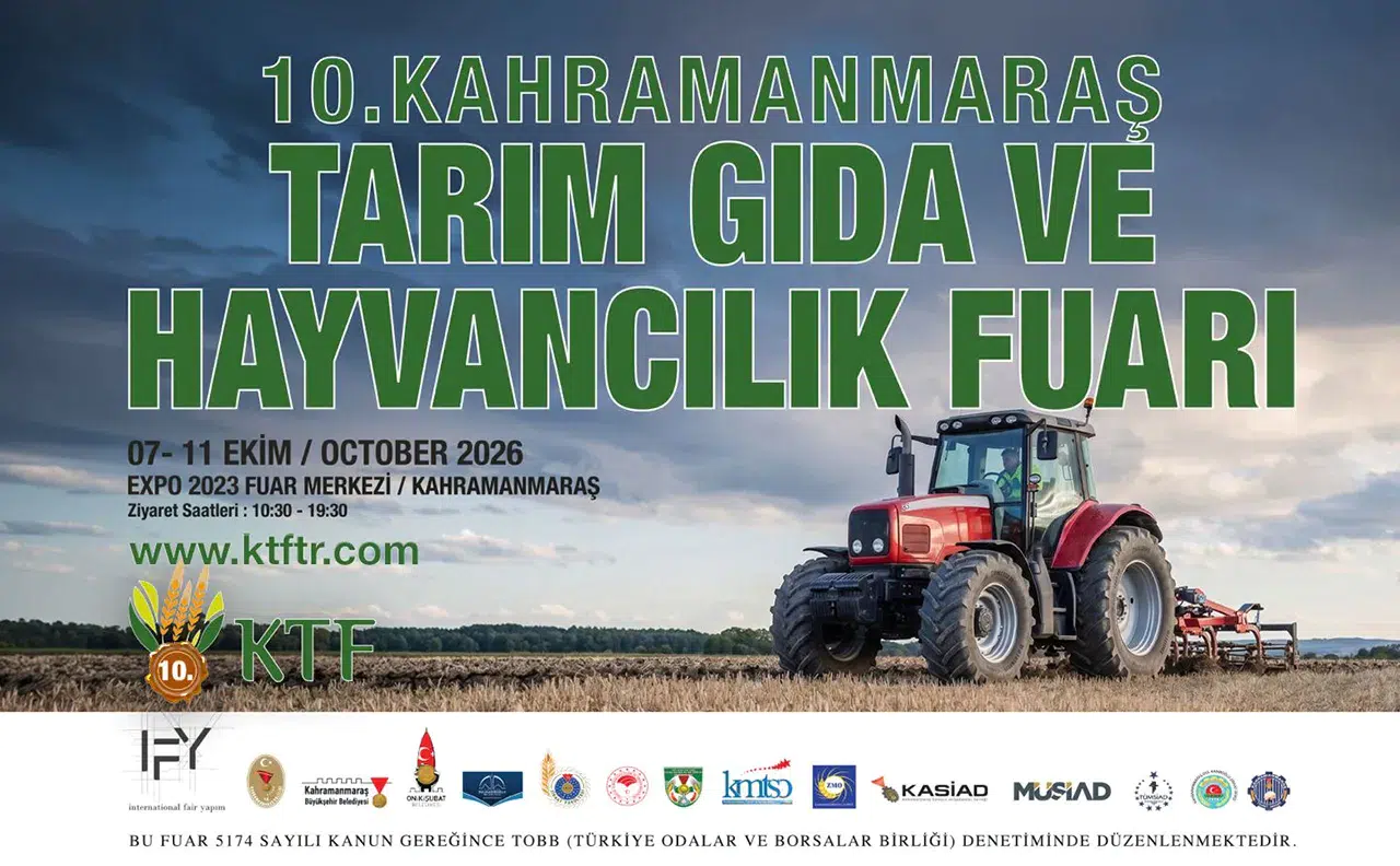 Kahramanmaraş Tarım Fuarı Ktf 2026 Yeniden Kapılarını Açıyor1